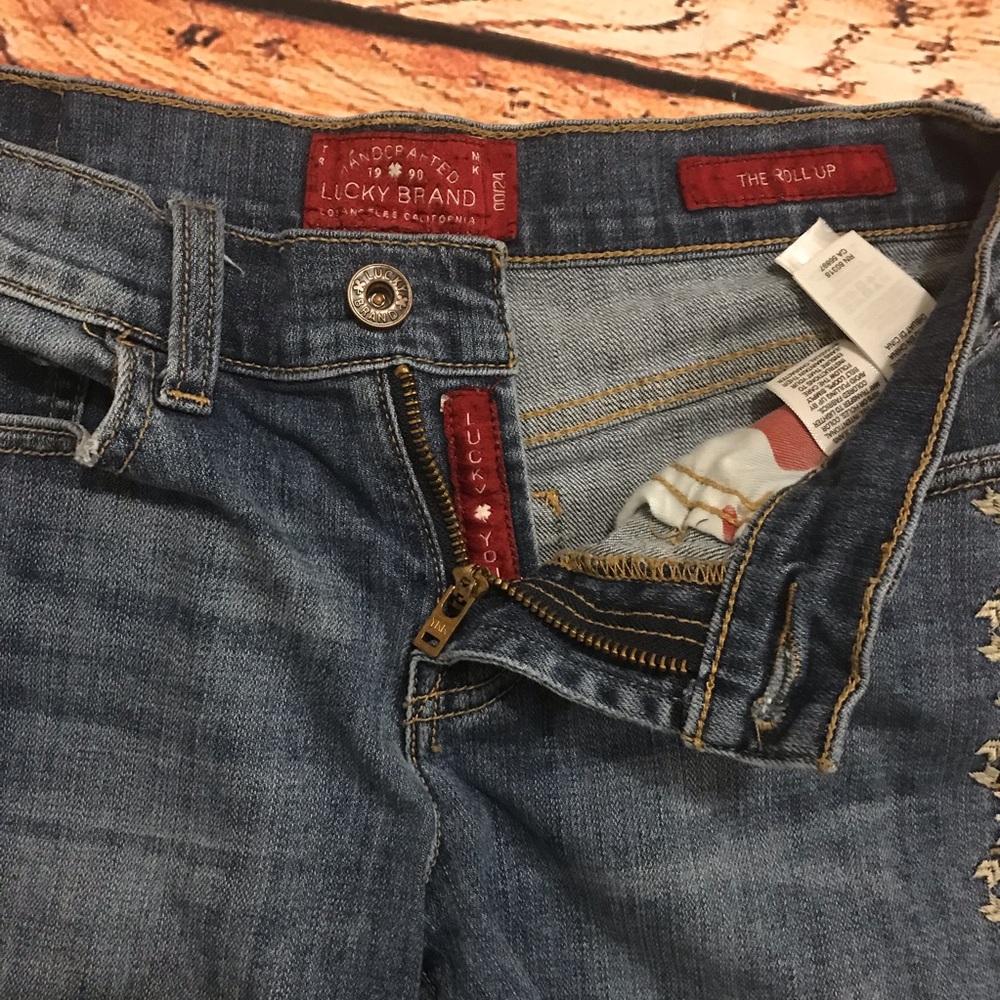 Lucky Band jean shorts size 24 - Picture 6 of 6